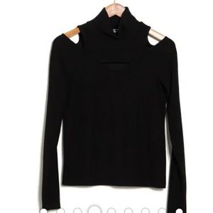 Walter Baker Women's Super Rib Knit Tula Sweater - Black M